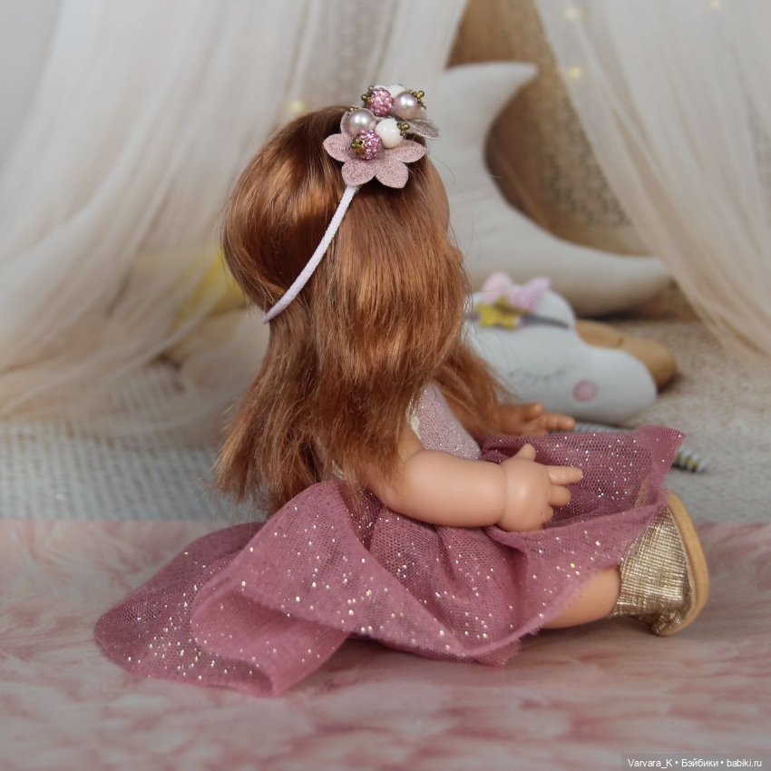 Кукла - пупс Alma Toys " Принцесса " рыжая , 22 см, № 6 (фото 6)