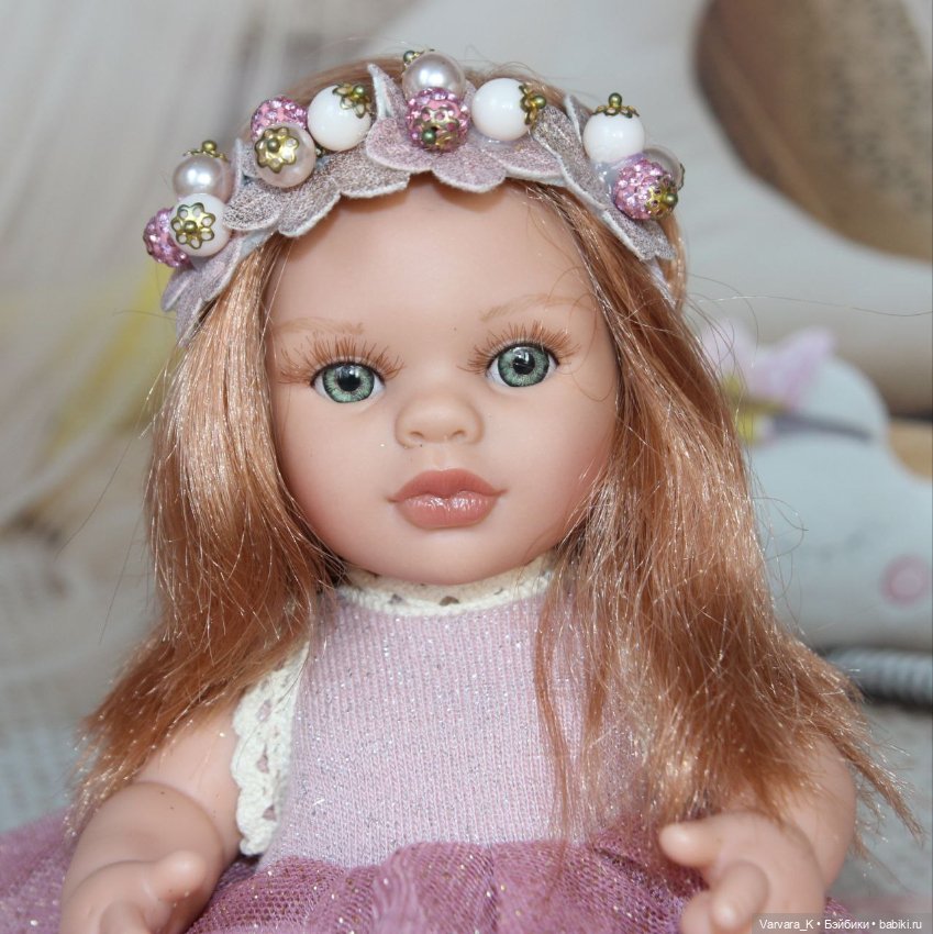 Кукла - пупс Alma Toys " Принцесса " рыжая , 22 см, № 6