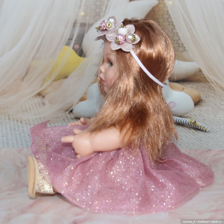 Кукла - пупс Alma Toys " Принцесса " рыжая , 22 см, № 6 (фото 5)