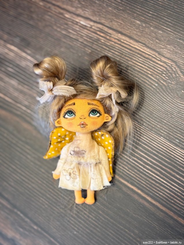 Текстильная кукла-брелок Юлии Подколозиной Tilipul&Trilipul (фото 4)