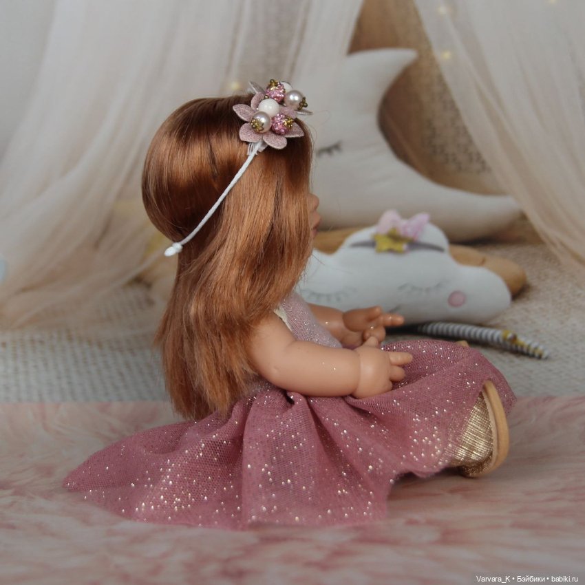 Кукла - пупс Alma Toys " Принцесса " рыжая , 22 см, № 5 (фото 7)