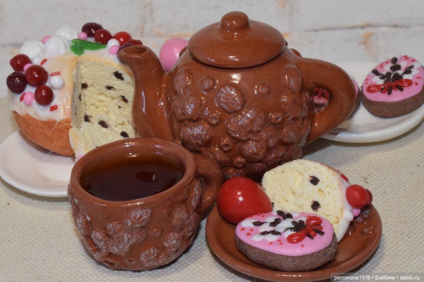 Чайные сервизы "Вербное воскресенье" 1 к 4 (фото 5)