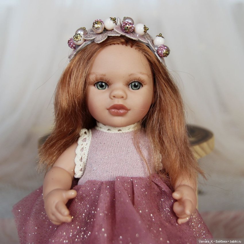 Кукла - пупс Alma Toys " Принцесса " рыжая , 22 см, № 6 (фото 7)