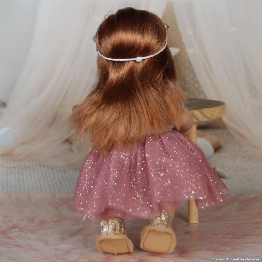 Кукла - пупс Alma Toys " Принцесса " рыжая , 22 см, № 5 (фото 10)