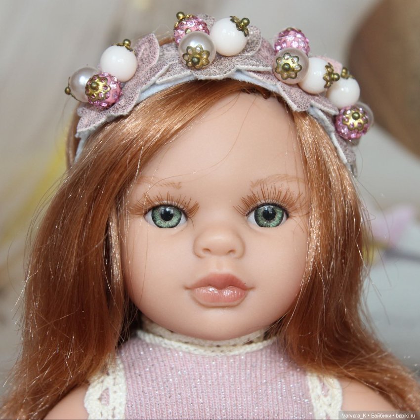 Кукла - пупс Alma Toys " Принцесса " рыжая , 22 см, № 5