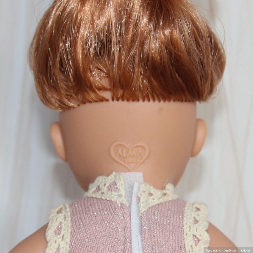 Кукла - пупс Alma Toys " Принцесса " рыжая , 22 см, № 6 (фото 2)