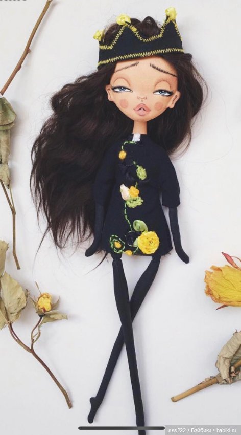 Текстильная кукла Юлии Подколозиной Tilipul&Trilipul (фото 2)