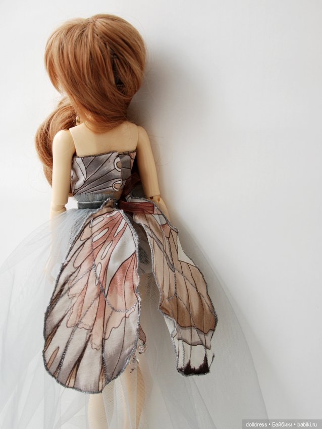 Платье "Мотылек" — Одежда для BJD (фото 4)