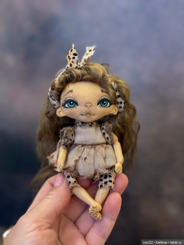 Текстильная кукла Юлии Подколозиной Tilipul&Trilipul (фото 5)