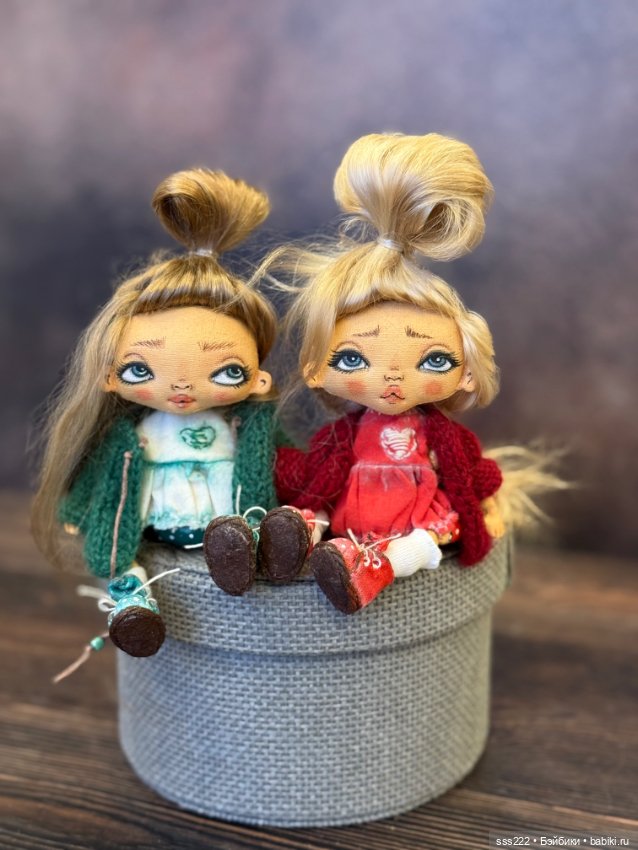 Текстильная кукла Юлии Подколозиной Tilipul&Trilipul (фото 6)