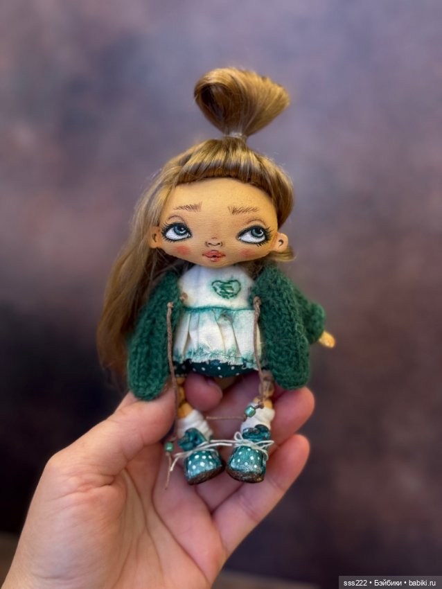Текстильная кукла Юлии Подколозиной Tilipul&Trilipul (фото 2)