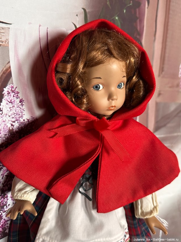 Сказочная "Little Red Riding Hood" ("Маленькая Красная Шапочка") от Dianna Effner, Ashton Drake