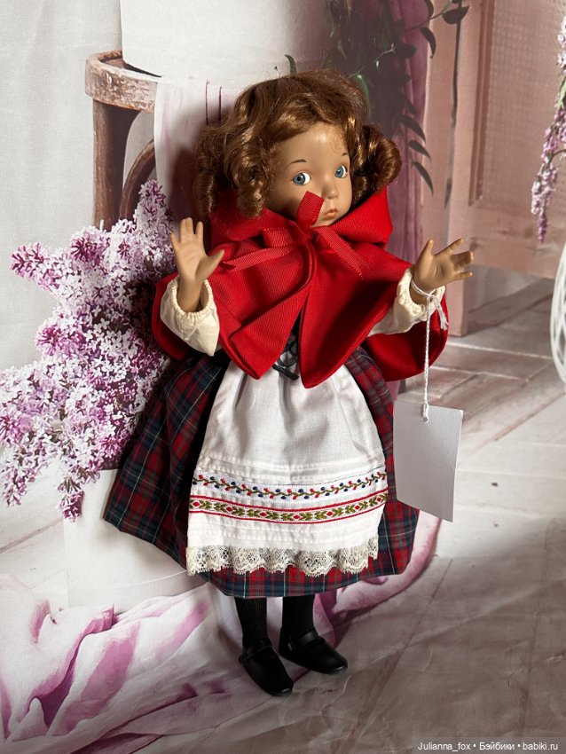 Сказочная "Little Red Riding Hood" ("Маленькая Красная Шапочка") от Dianna Effner, Ashton Drake
