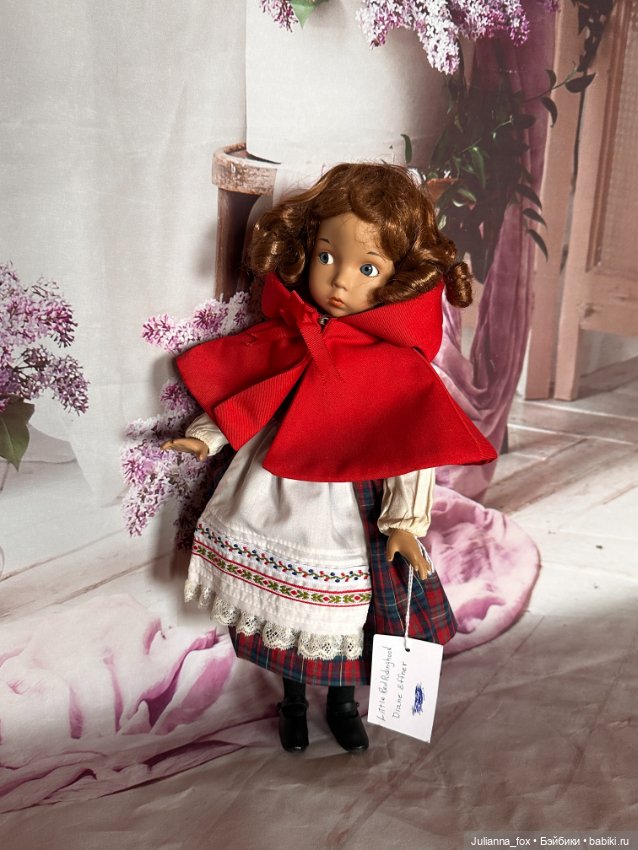 Сказочная "Little Red Riding Hood" ("Маленькая Красная Шапочка") от Dianna Effner, Ashton Drake (фото 5)