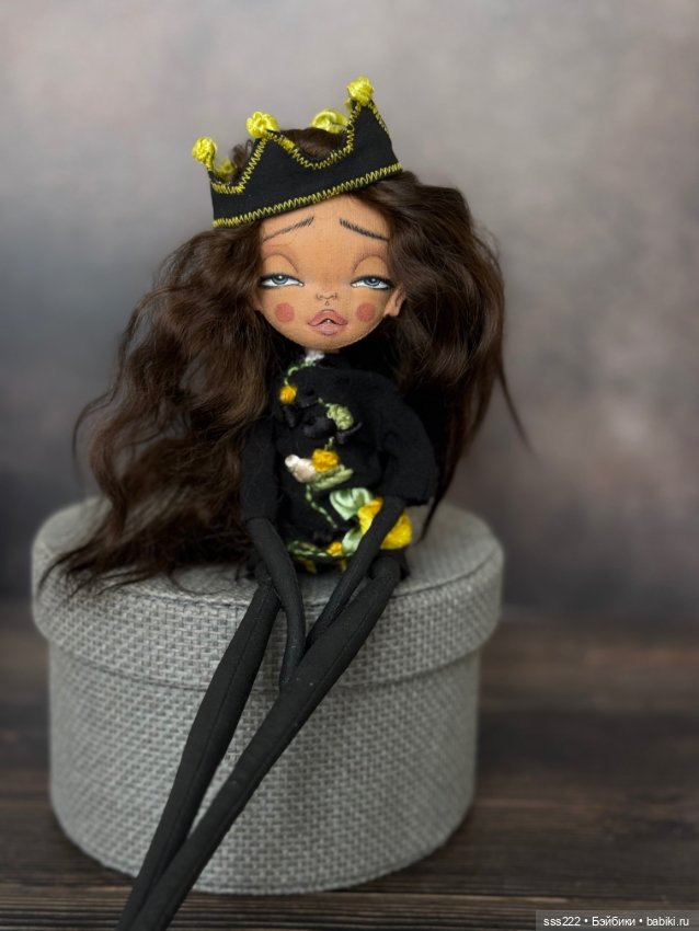 Текстильная кукла Юлии Подколозиной Tilipul&Trilipul (фото 5)