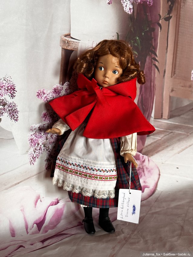 Сказочная "Little Red Riding Hood" ("Маленькая Красная Шапочка") от Dianna Effner, Ashton Drake (фото 6)
