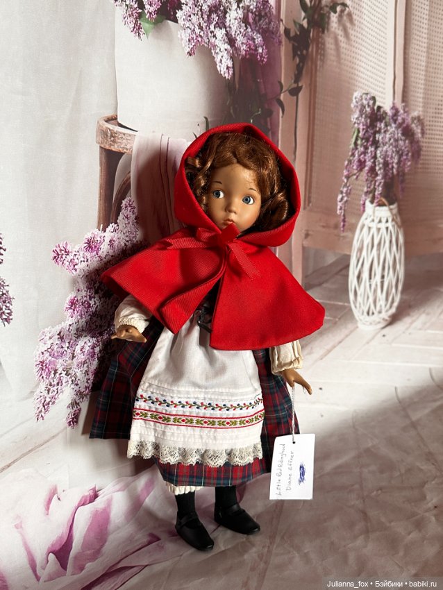Сказочная "Little Red Riding Hood" ("Маленькая Красная Шапочка") от Dianna Effner, Ashton Drake