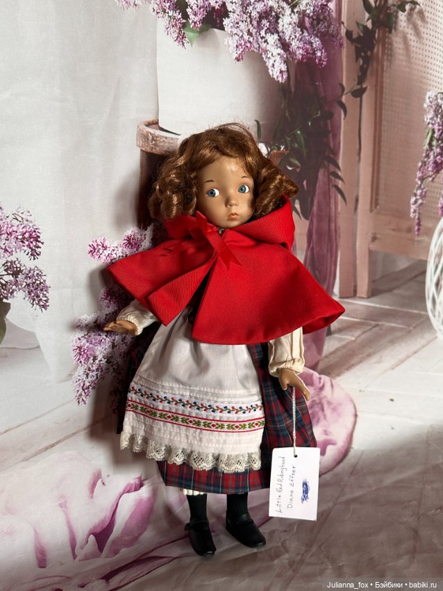 Сказочная "Little Red Riding Hood" ("Маленькая Красная Шапочка") от Dianna Effner, Ashton Drake (фото 4)