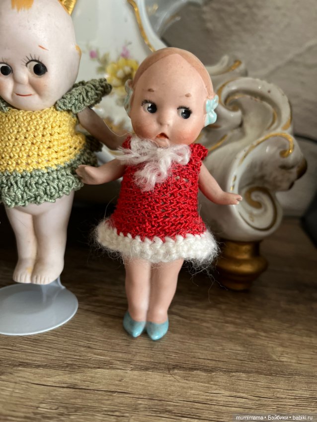 Большая семейка Кьюпиков период 1915-20 рост от 16 см до 13 (фото 3)