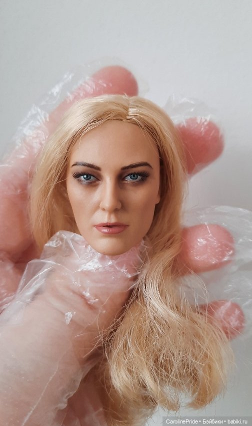 Кастом голова Шелковый призрак "Хранители" экшен