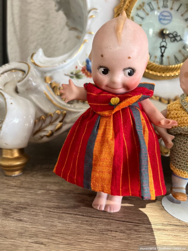 Большая семейка Кьюпиков период 1915-20 рост от 16 см до 13 (фото 6)