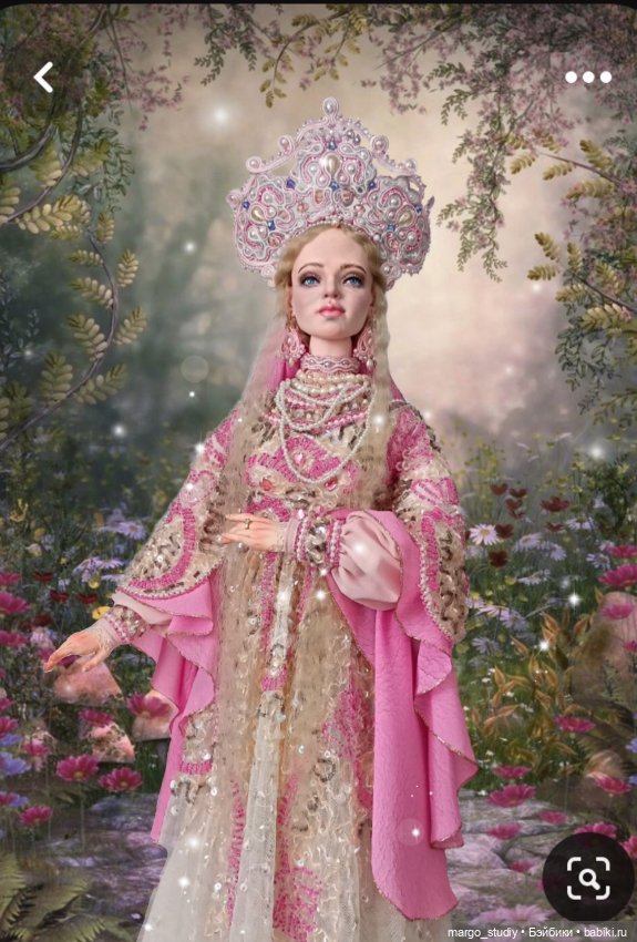 Людмила и Черномор — Авторские куклы