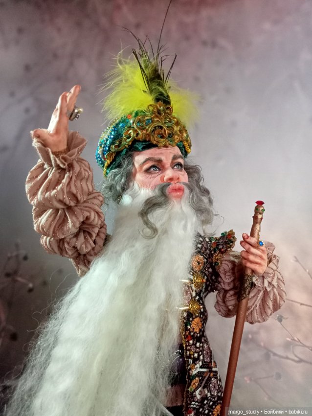 Людмила и Черномор — Авторские куклы (фото 2)