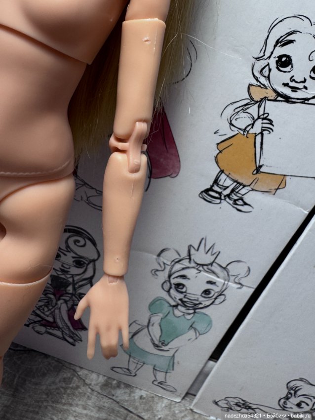 Барби Ханна Монтана на теле Барби Лукс 3 Кит нюд (фото 3)