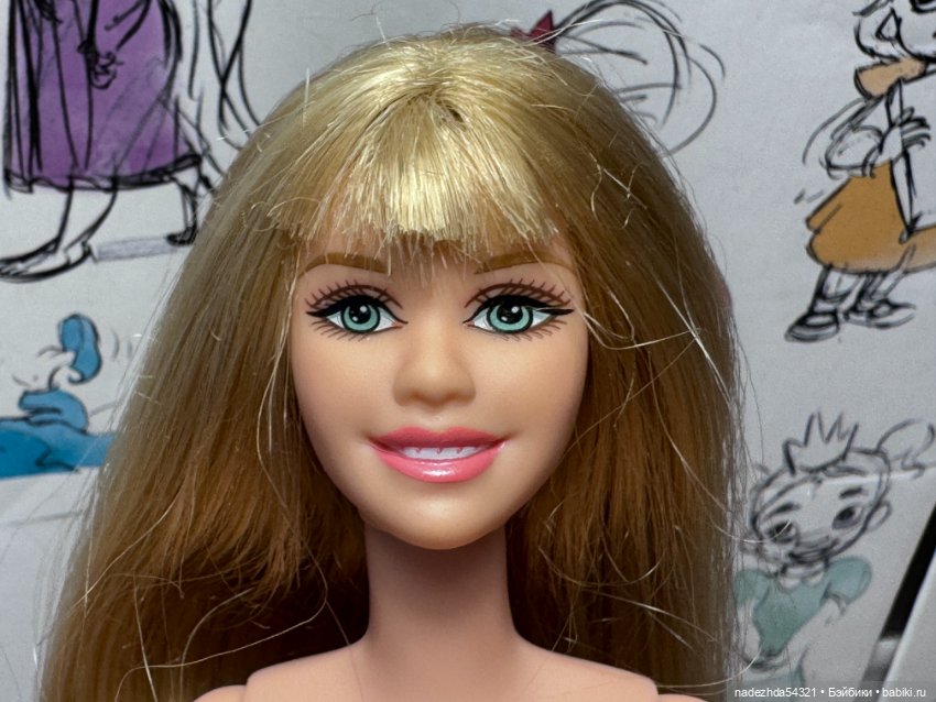 Барби Ханна Монтана на теле Барби Лукс 3 Кит нюд (фото 4)