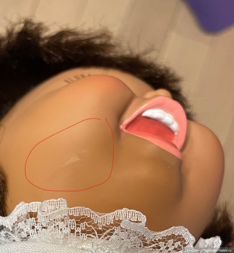 Galoob Baby Face so playful Penny AA/ фейсинка Пенни афро (фото 9)