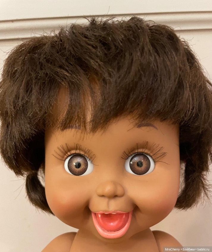 Galoob Baby Face so playful Penny AA/ фейсинка Пенни афро (фото 8)