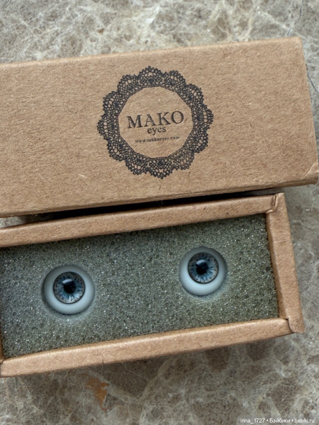 Глазки MAKO eyes SOUL-018 14 мм (фото 3)