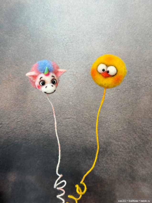 Шарик единорожка — Украшения и очки для кукол (фото 3)