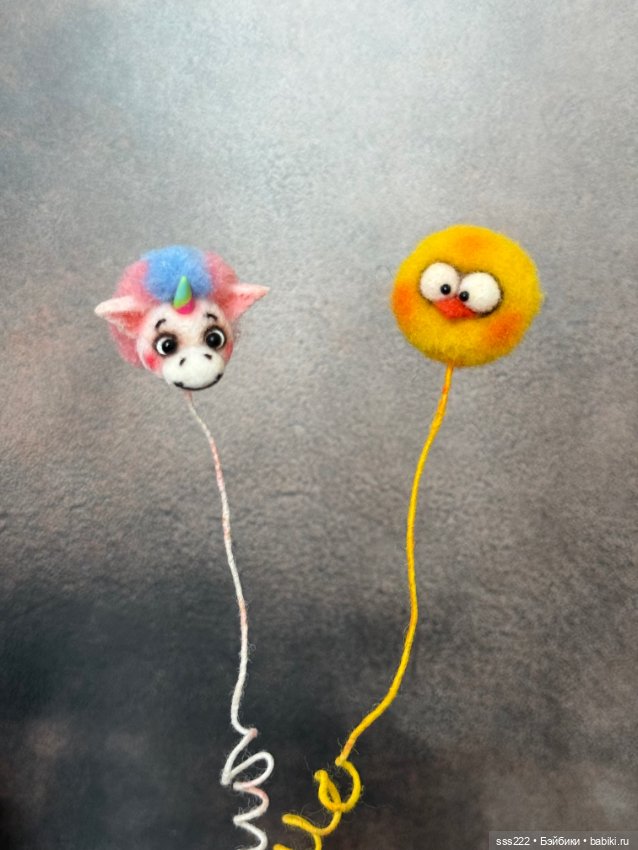 Шарик единорожка — Украшения и очки для кукол (фото 2)