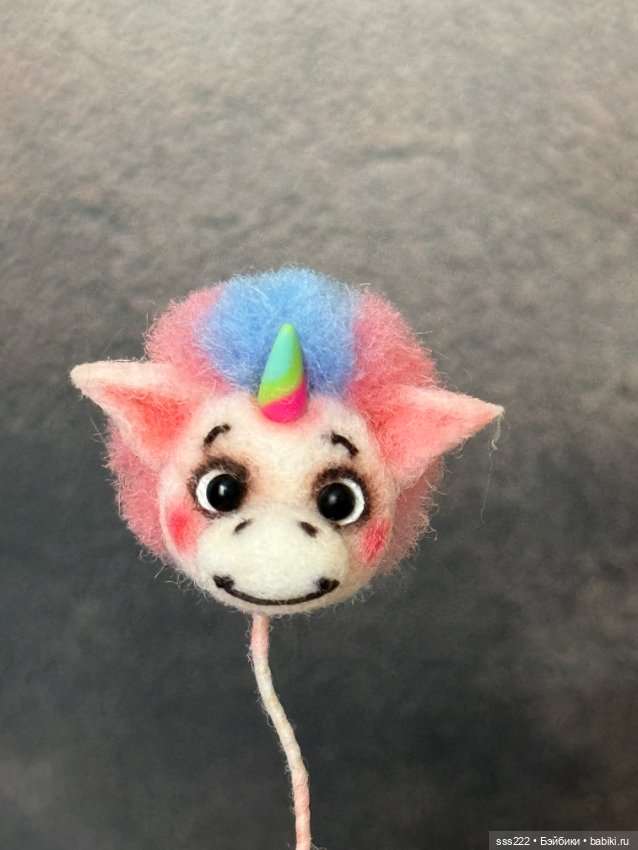 Шарик единорожка — Украшения и очки для кукол