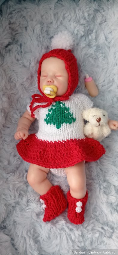 Авторская малышка из полимерной глины