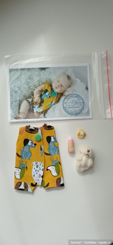 Авторская малышка из полимерной глины (фото 2)