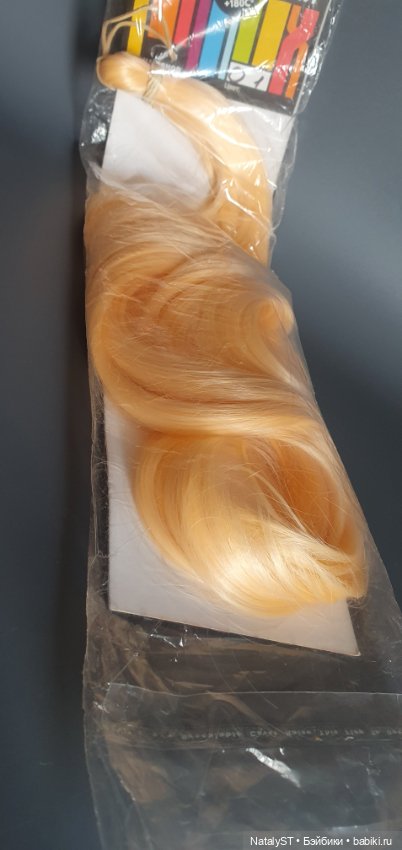 Волосы для творчества — Парики и волосы (мохер) для кукол (фото 3)