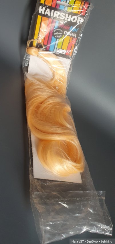 Волосы для творчества — Парики и волосы (мохер) для кукол (фото 4)