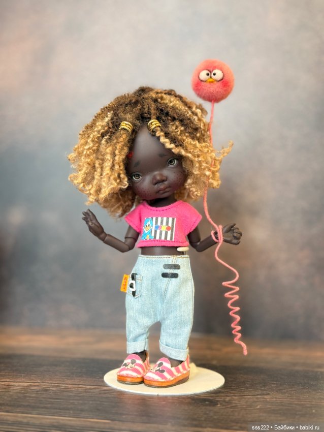 Шарик единорожка — Украшения и очки для кукол (фото 8)