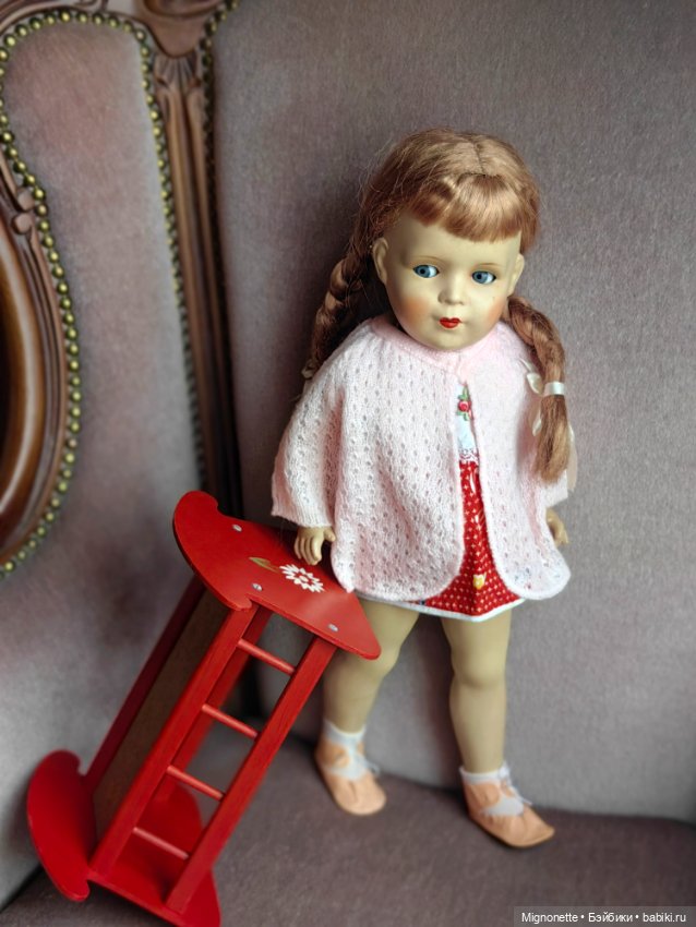 Флиртушка немочка с зайчиком