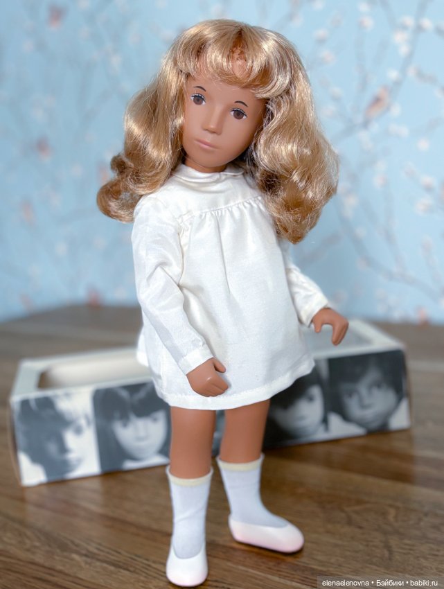 Медовая Саша Sasha Honey blonde hear Silk Dress Sasha doll Morgenthaler (фото 7)