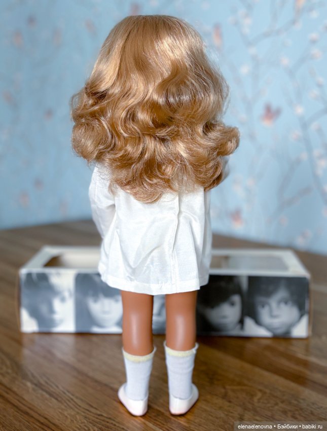 Медовая Саша Sasha Honey blonde hear Silk Dress Sasha doll Morgenthaler (фото 6)