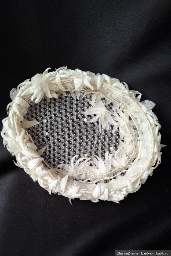 Старинная шляпка для куклы (фото 4)