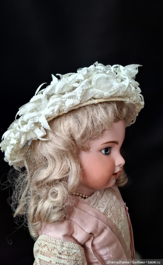 Старинная шляпка для куклы (фото 2)