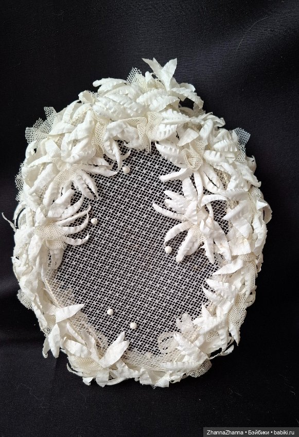 Старинная шляпка для куклы (фото 3)