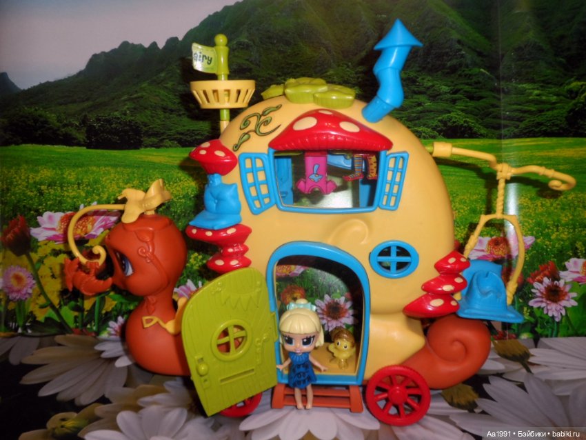 Диснеевский домик-улитка — Домики для кукол