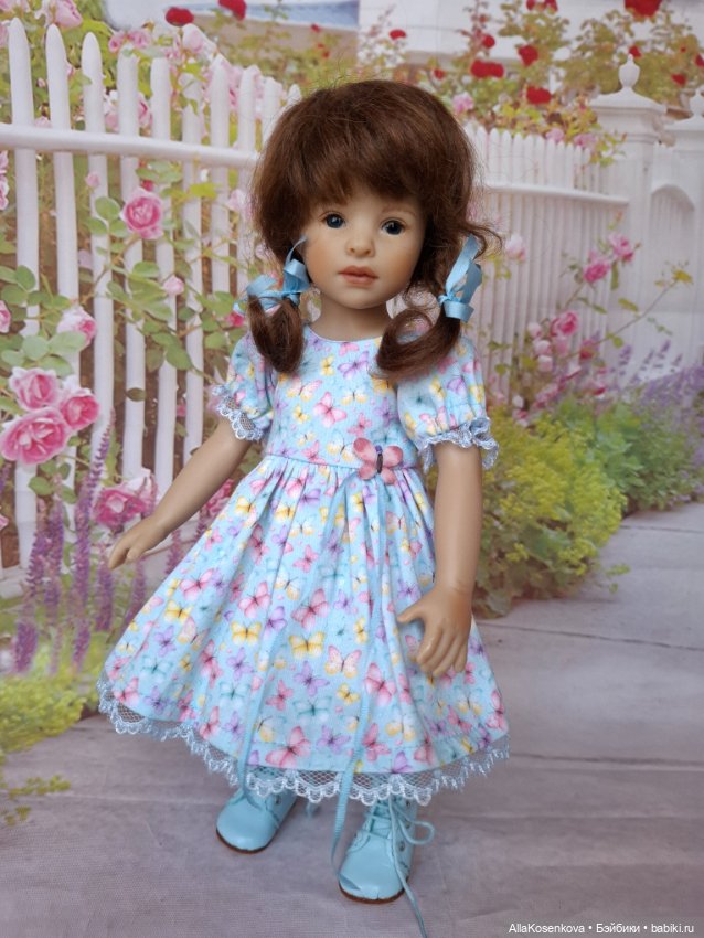 Платье для кукол Heidi Plusczok