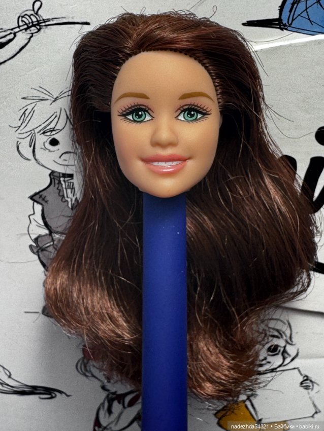 Голова Барби Майли Стюарт (фото 2)