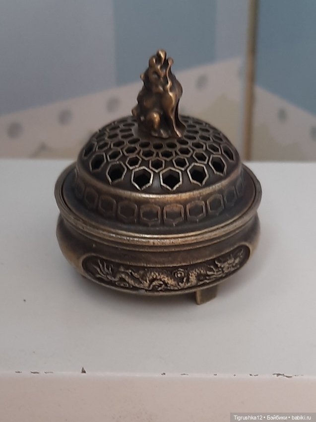 Горшочек металл — Миниатюра для кукол (фото 2)